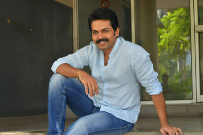 Karthi Interview Stills For Khakee